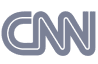 The cnn logo on a green background.